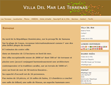 Tablet Screenshot of lasterrenasvilladelmar.com